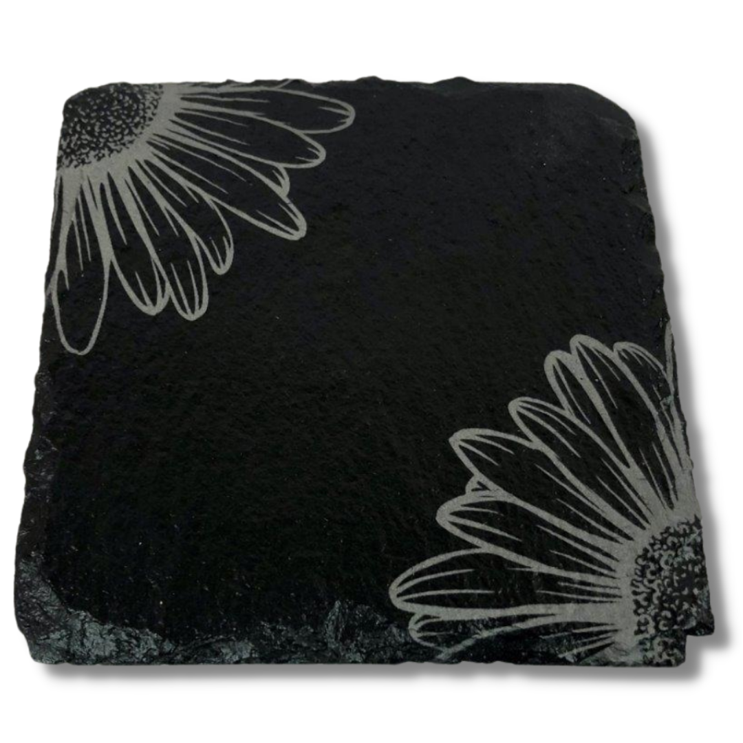 Daisy Slate Coasters