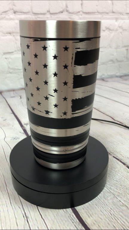 Rustic American Flag Tumbler