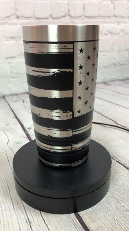Rustic American Flag Tumbler