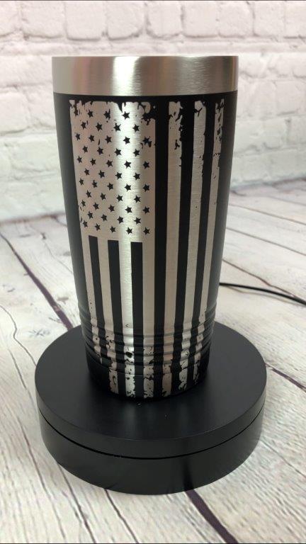 We The People/Rustic Flag Tumbler