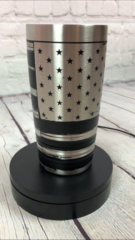 Rustic American Flag Tumbler