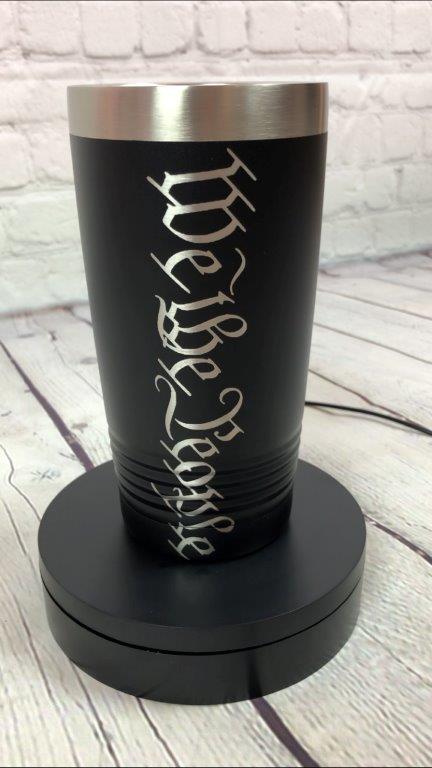 We The People/Rustic Flag Tumbler