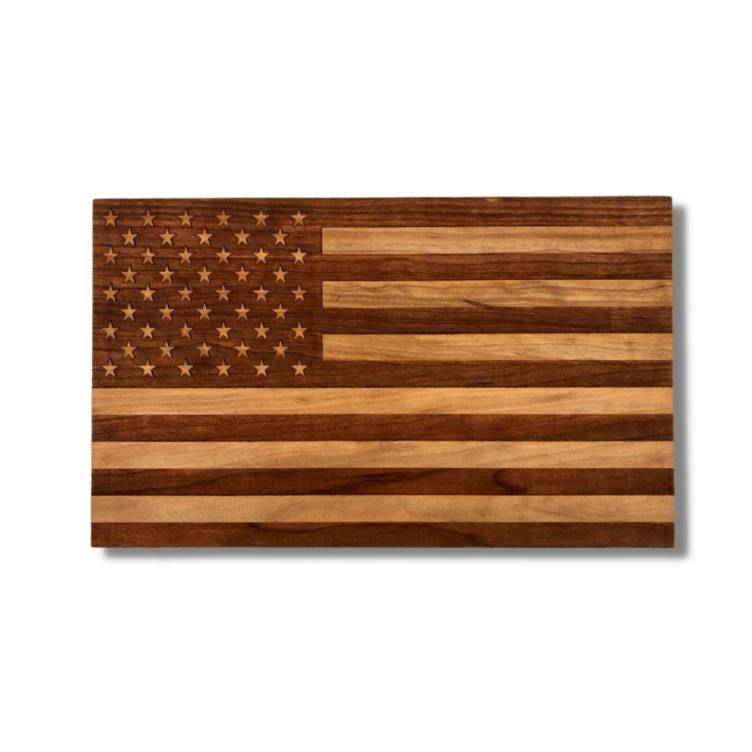 American Flag Cutting Board