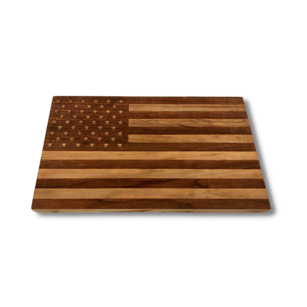 American Flag Cutting Board